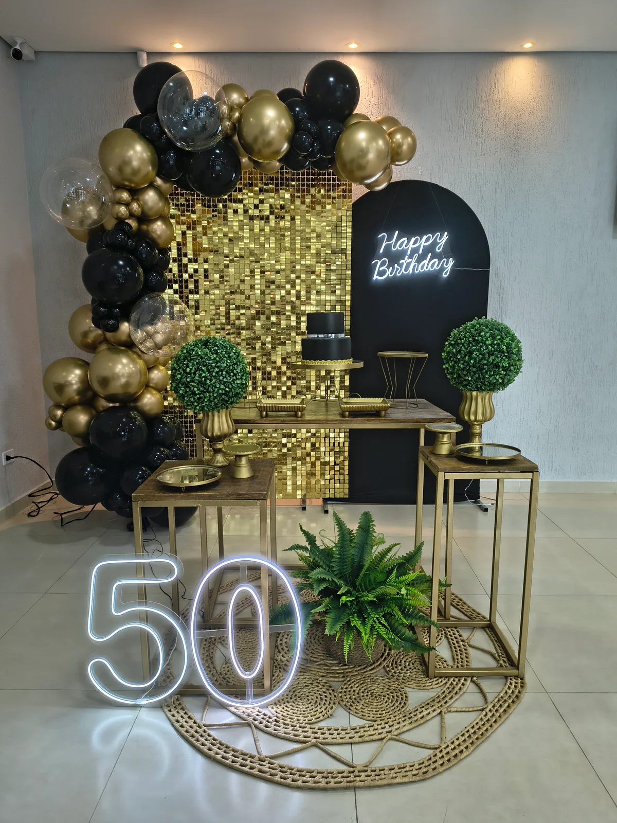 Decoração festa masculina